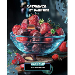 Табак для кальяна Darkside Xperience CAKE FLIP (Ягодное пралине)